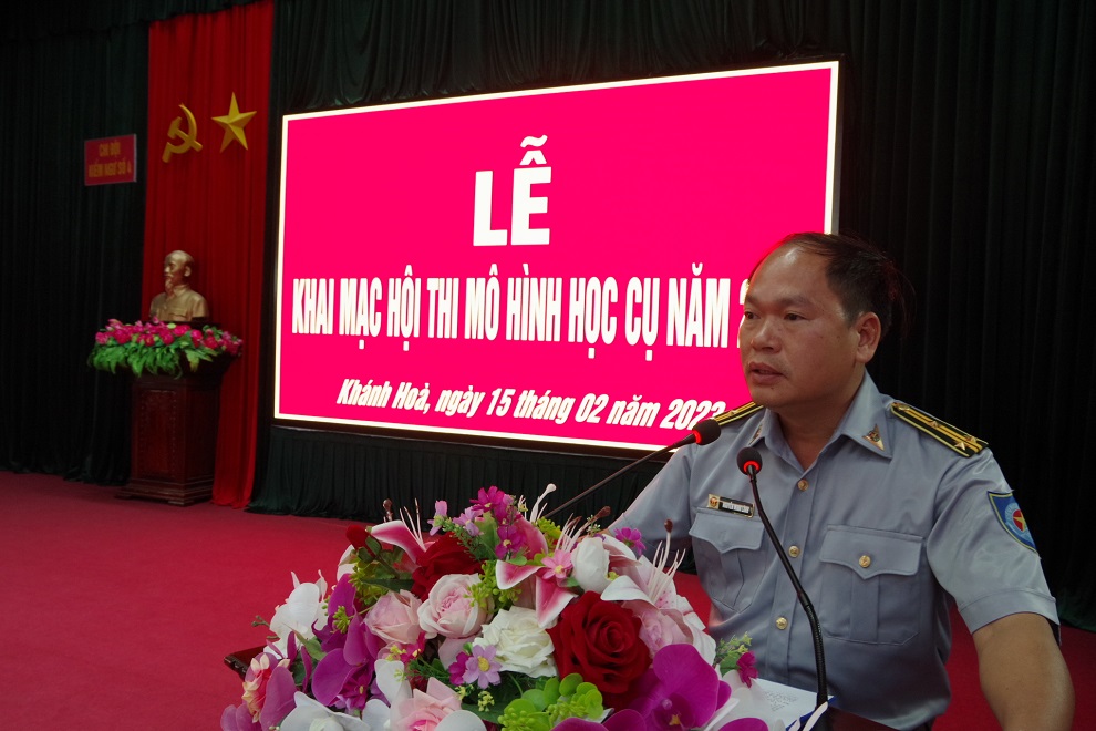 Chi đội Kiểm ngư số 4 tổ chức Hội thi mô hình học cụ năm 2023