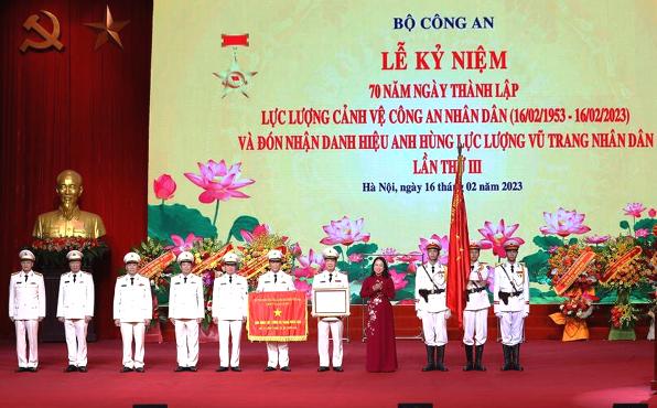 Giữ gìn uy tín, sức mạnh và hình ảnh cao đẹp của người chiến sĩ Cảnh vệ CAND