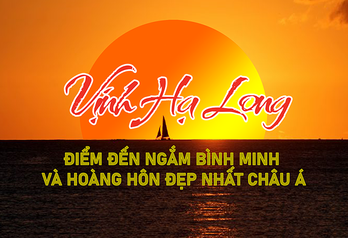 Infographic Vịnh Hạ Long - điểm đến ngắm bình minh và hoàng hôn hấp dẫn
