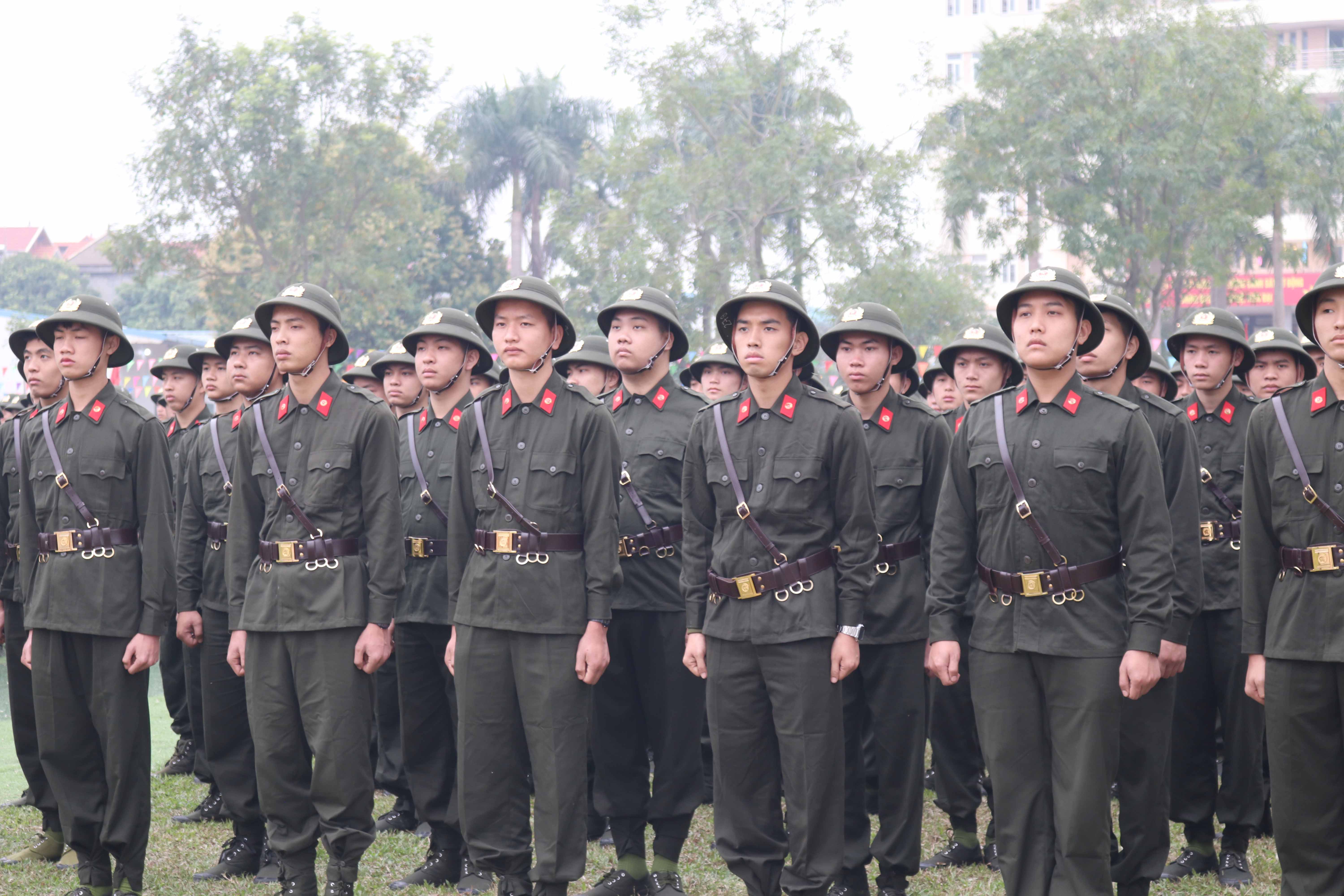 Huấn luyện hơn 15 000 công dân thực hiện nghĩa vụ tham gia Công an nhân dân