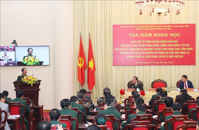 Quân đội quán triệt tư tưởng về đấu tranh phòng, chống tham nhũng, tiêu cực của Tổng Bí thư Nguyễn Phú Trọng