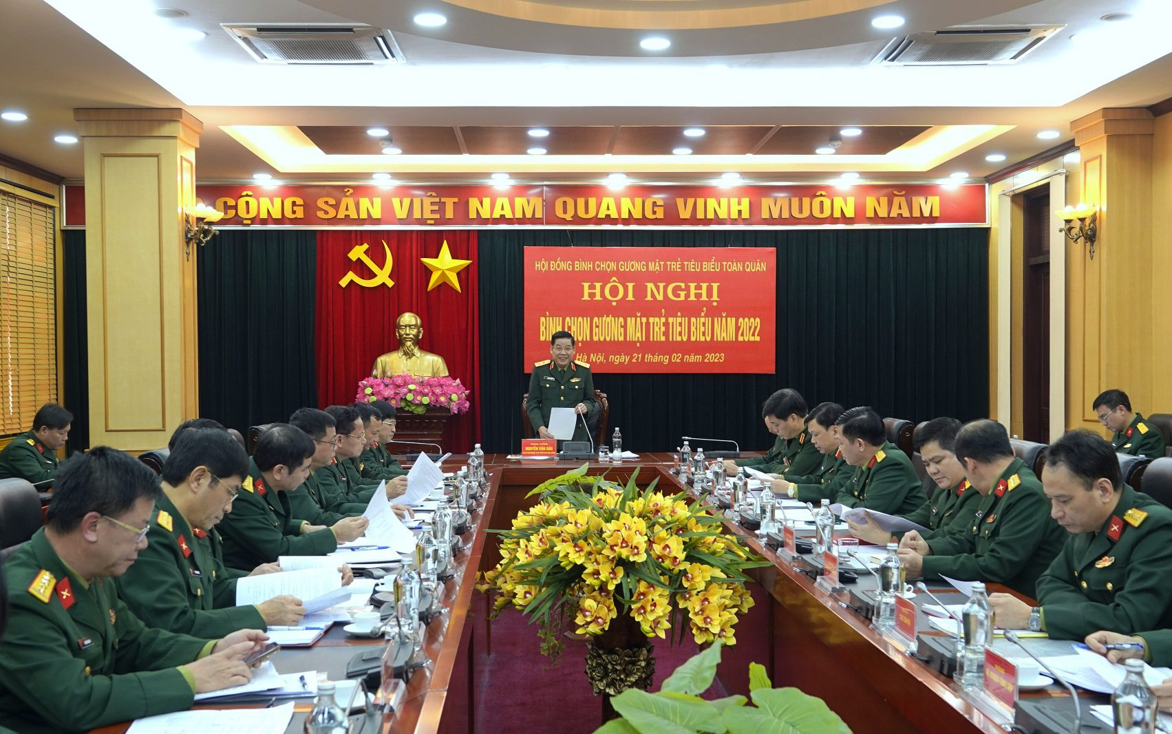 Bình chọn 10 gương mặt trẻ tiêu biểu toàn quân năm 2022
