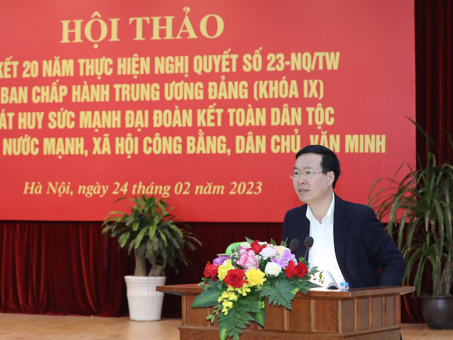 Đại đoàn kết toàn dân tộc là vấn đề lâu dài, thường xuyên và chiến lược