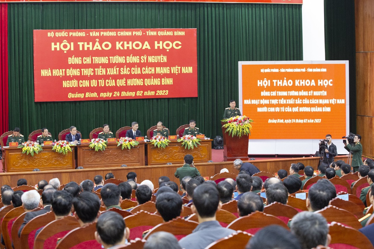 Trung tướng Đồng Sỹ Nguyên - nhà hoạt động thực tiễn xuất sắc của cách mạng Việt Nam