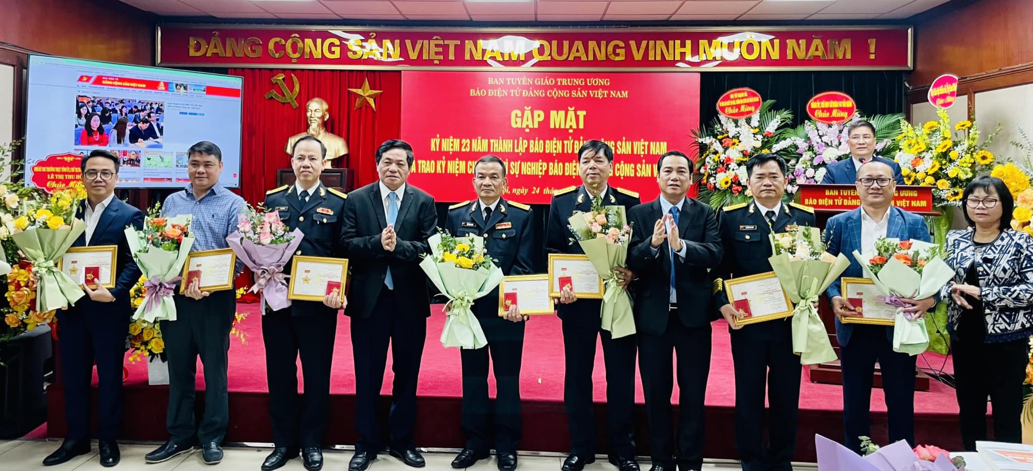 Báo điện tử Đảng Cộng sản Việt Nam kỷ niệm 23 năm thành lập