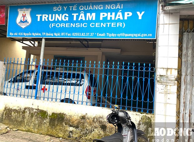 Giám đốc Trung tâm pháp y tỉnh Quảng Ngãi bị tạm giữ để điều tra tội nhận hối lộ
