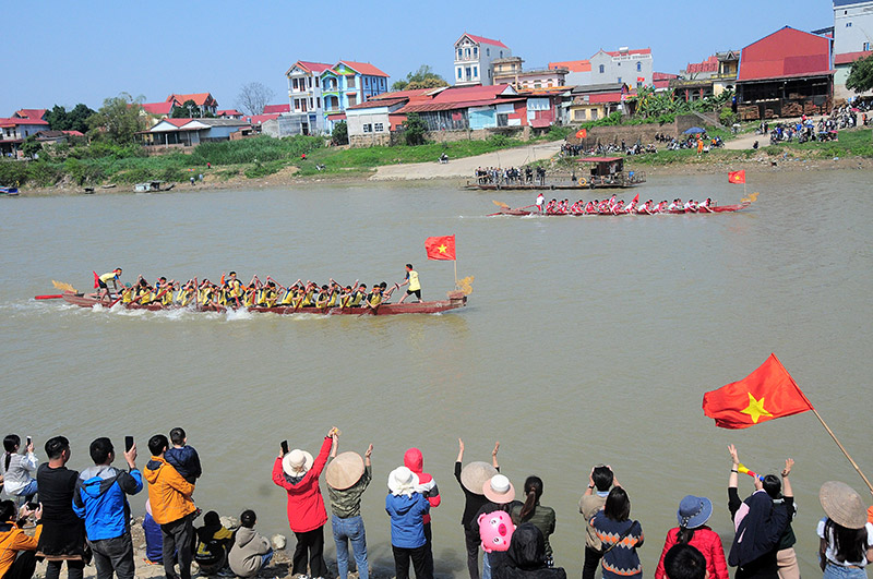 180 VĐV bơi chải sôi nổi hưởng ứng Festival “Về miền Quan họ - 2023”