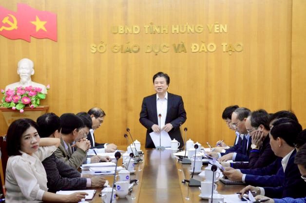 Hưng Yên tiếp tục bám sát quá trình triển khai Chương trình GDPT 2018