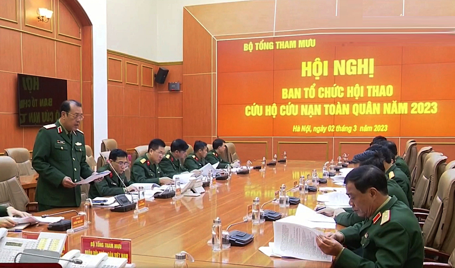 Sắp diễn ra Hội thao cứu hộ cứu nạn toàn quân năm 2023
