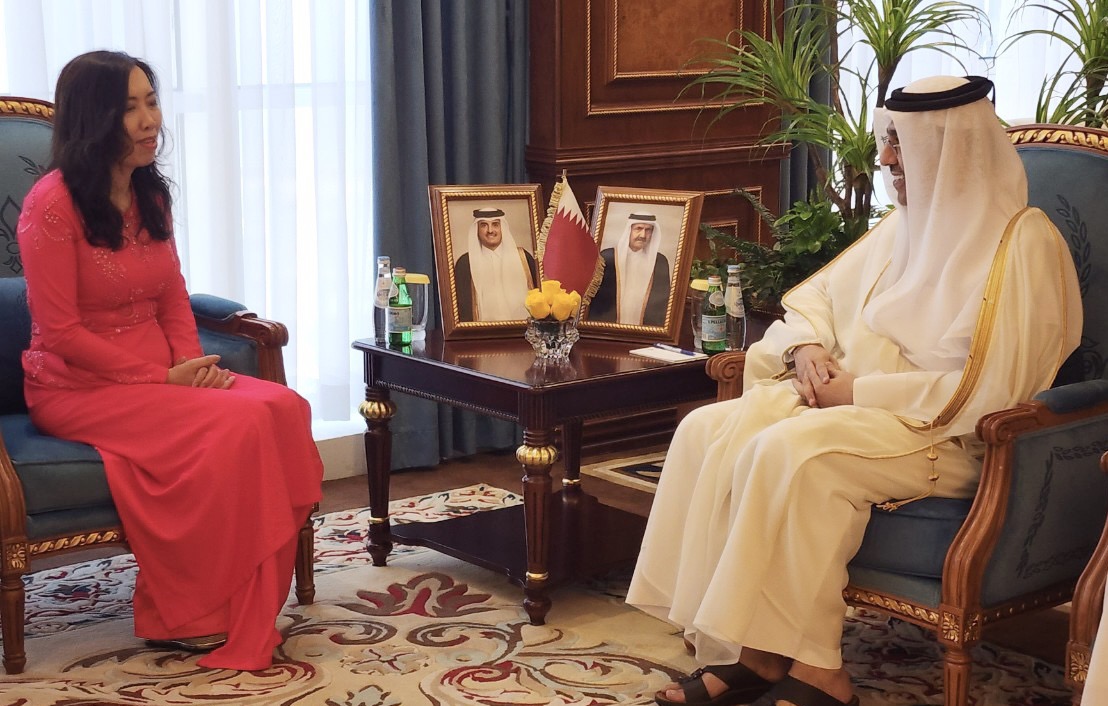 Quan hệ hữu nghị, hợp tác giữa Việt Nam và Qatar có những bước phát triển tích cực