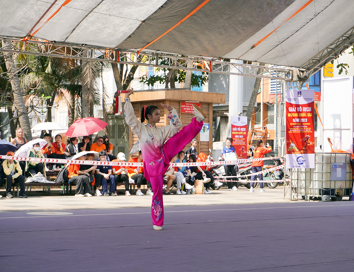 Khai mạc giải vô địch Wushu ngoài trời đầu tiên tại Việt Nam