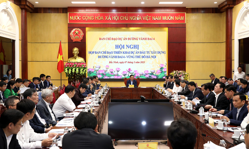 Tháo gỡ khó khăn, đẩy nhanh tiến độ triển khai Dự án đường Vành đai 4 - Vùng Thủ đô
