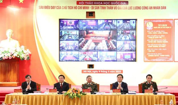 Tôn vinh, lan tỏa những giá trị trường tồn của Sáu điều dạy của Chủ tịch Hồ Chí Minh với Công an nhân dân