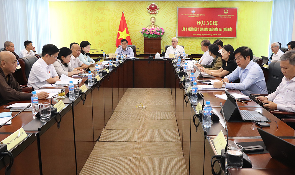 Góp ý cho dự thảo Luật Đất đai sửa đổi là nhiệm vụ trọng tâm của các cấp ủy