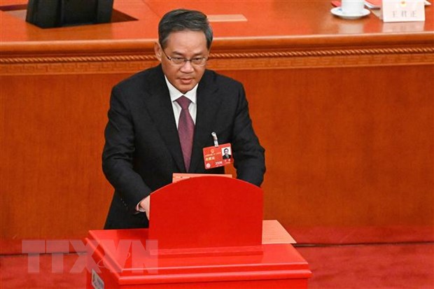 Ông Lý Cường được bầu làm Thủ tướng Trung Quốc