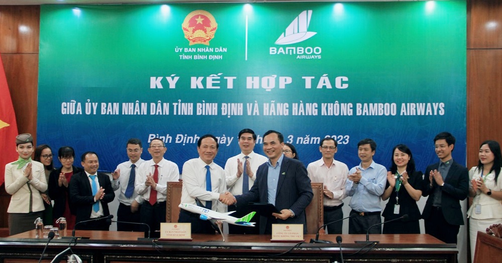 Bamboo Airways và tỉnh Bình Định hợp tác xúc tiến du lịch