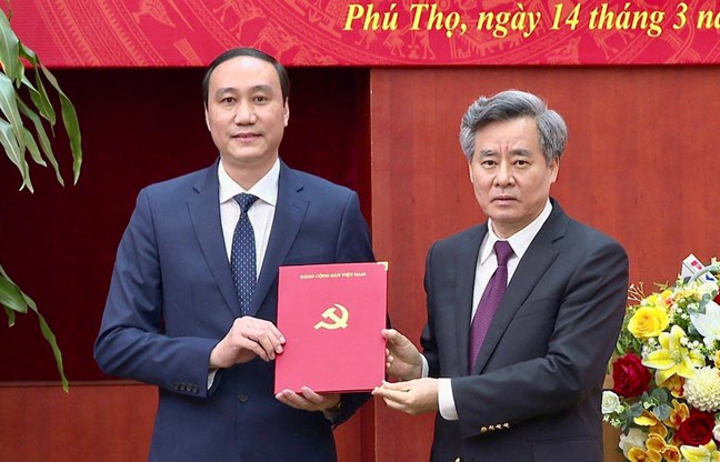 Đồng chí Phùng Khánh Tài giữ chức Phó Bí thư Tỉnh ủy Phú Thọ
