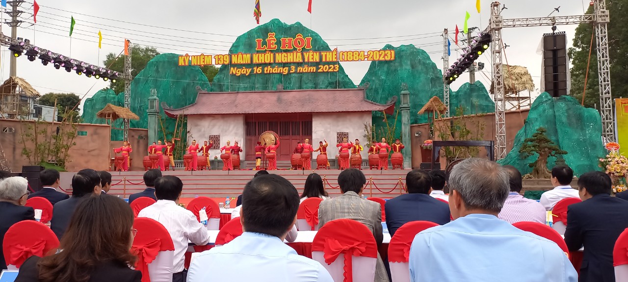 Khai mạc Lễ hội Yên Thế năm 2023