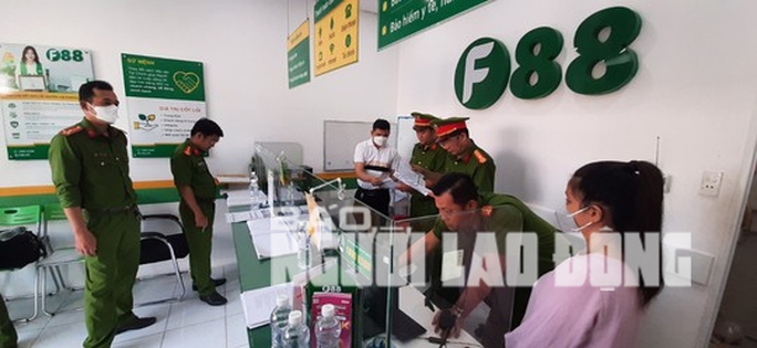 Đồng loạt kiểm tra 13 điểm kinh doanh của F88 ở Tiền Giang