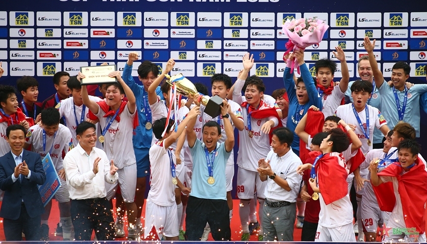U17 Viettel vô địch giải U17 quốc gia 2023