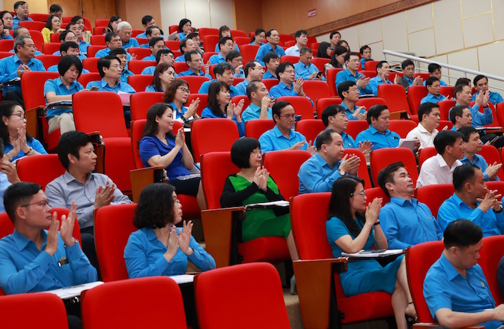 Khai mạc Hội nghị Ban Chấp hành Tổng Liên đoàn Lao động Việt Nam lần thứ 13 khoá XII