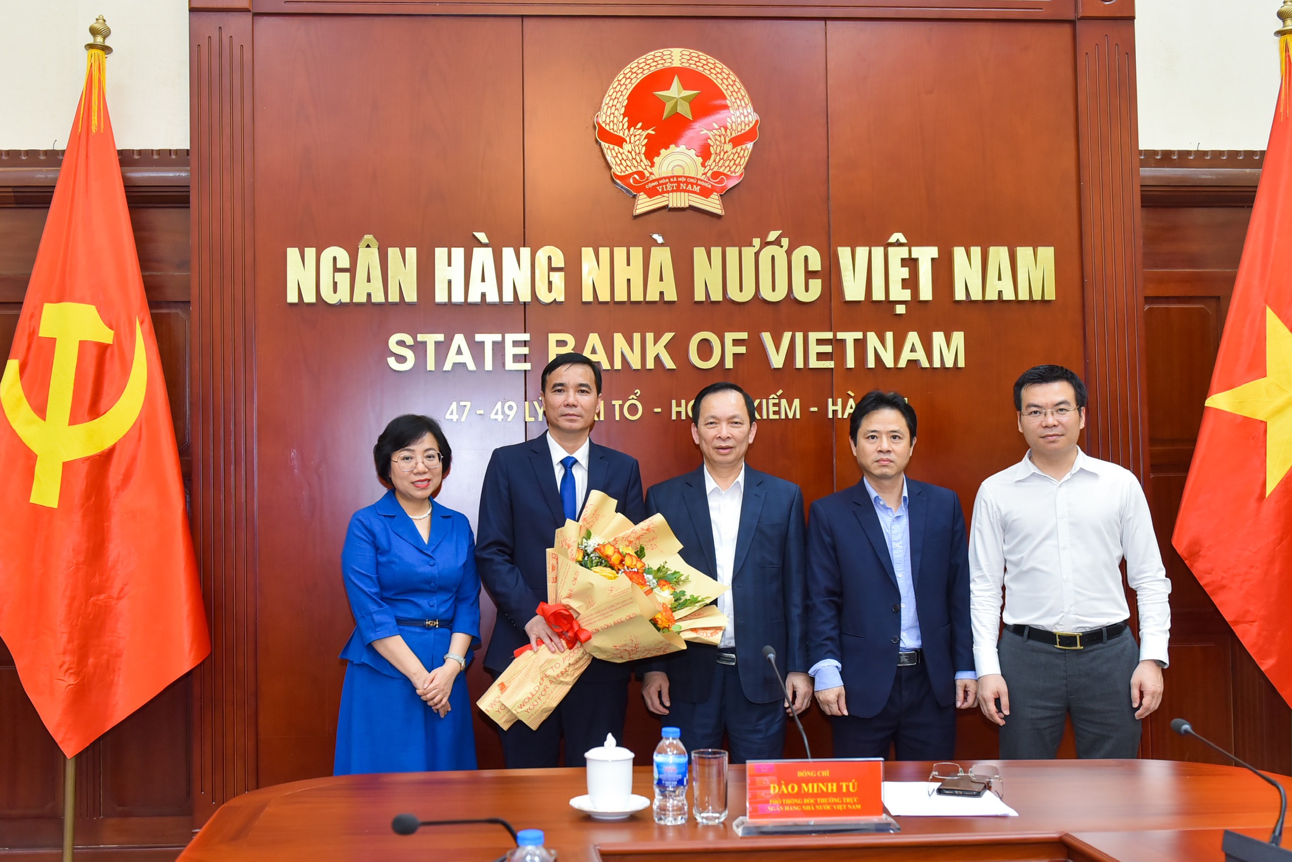 Công bố Quyết định bổ nhiệm Phó Tổng Biên tập Thời báo Ngân hàng