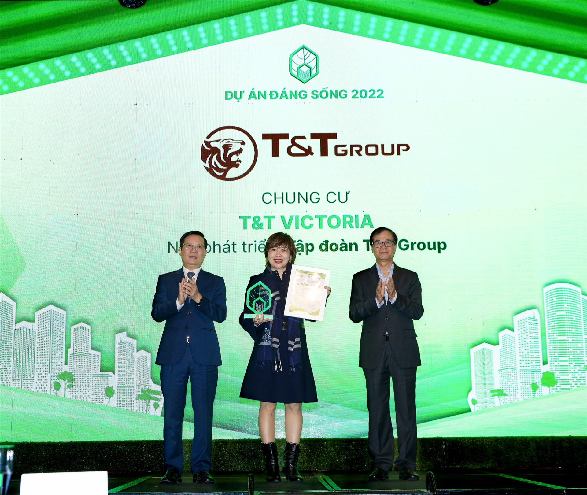 T T Victoria được vinh danh dự án đáng sống năm 2022