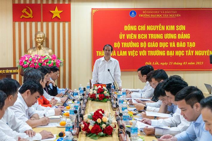 Trường ĐH Tây Nguyên phải xác định trở thành đại học đa ngành, đa lĩnh vực