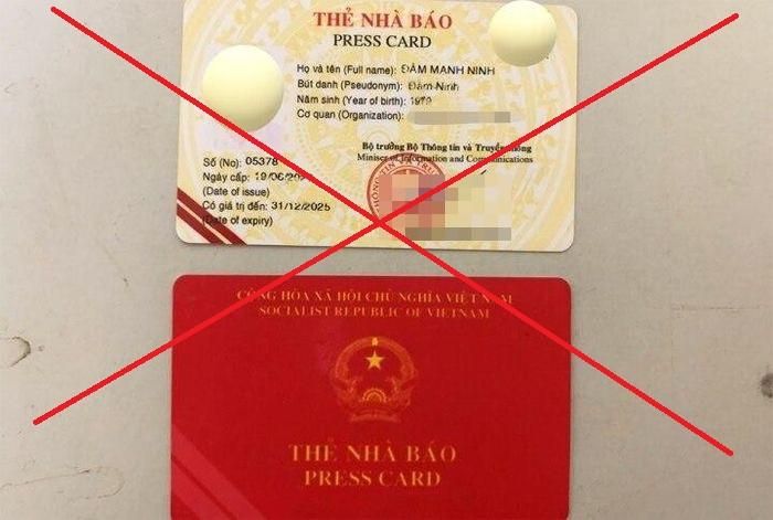 Hải Phòng Tạm giữ tài xế dùng thẻ nhà báo giả