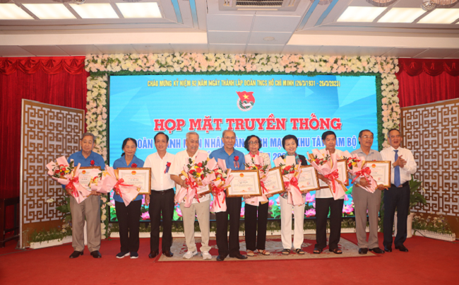 Họp mặt truyền thống Đoàn Thanh niên Nhân dân cách mạng khu Tây Nam bộ