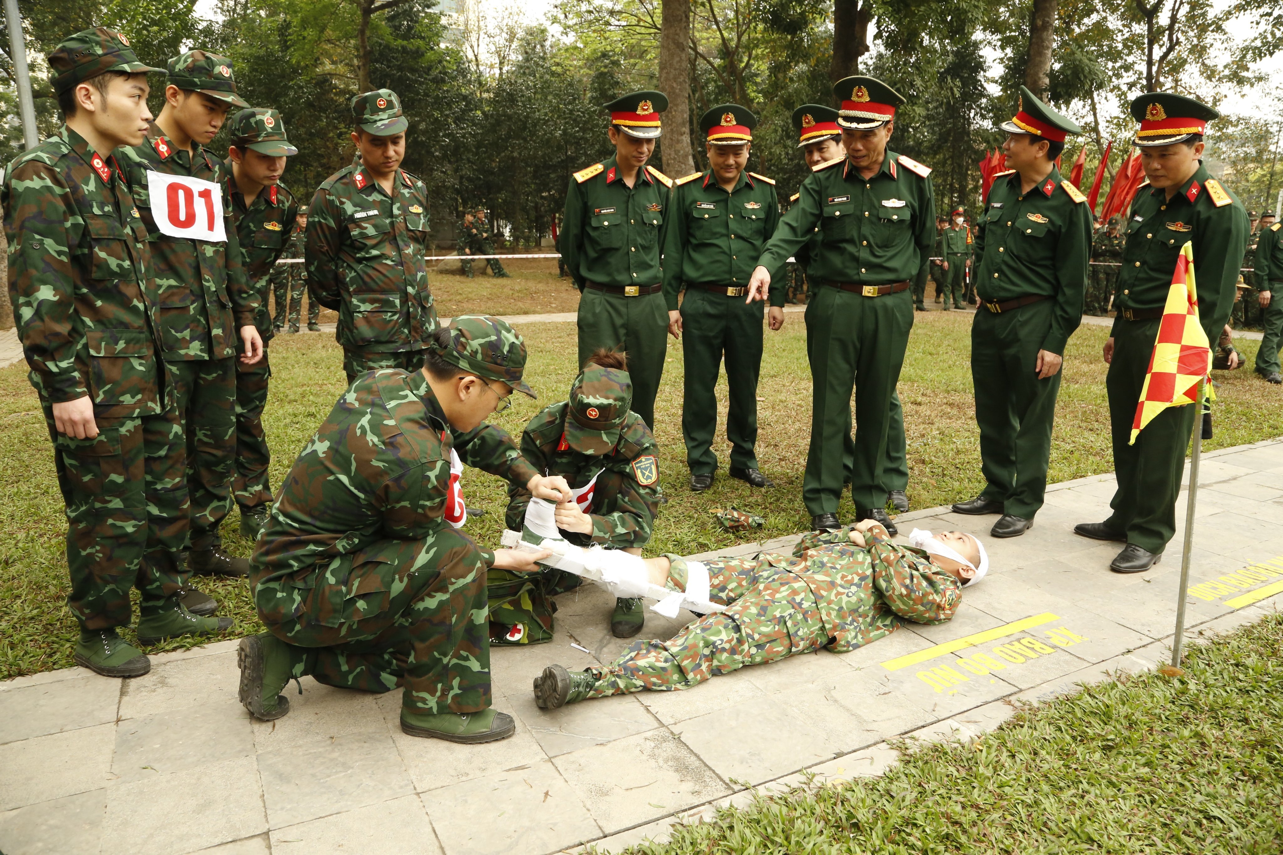 Học viện Quân y ​tổ chức Hội thi “Học viên Khỏe - Khéo”
