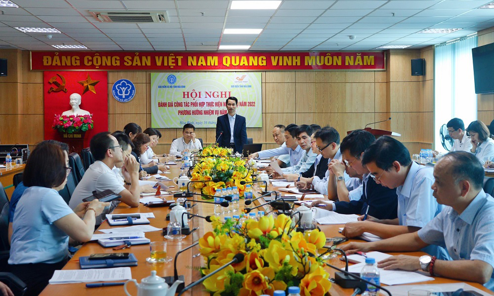 Hòa Bình Tăng cường phối hợp phát triển người tham gia BHXH, BHYT