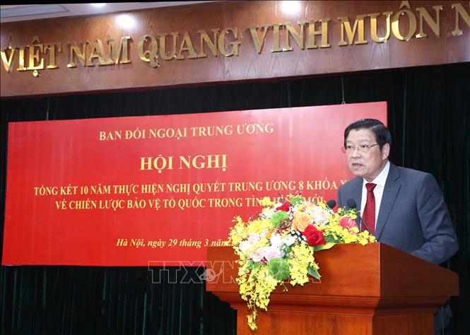 Ban Đối ngoại Trung ương tổng kết 10 năm thực hiện Nghị quyết Trung ương 8 khóa XI
