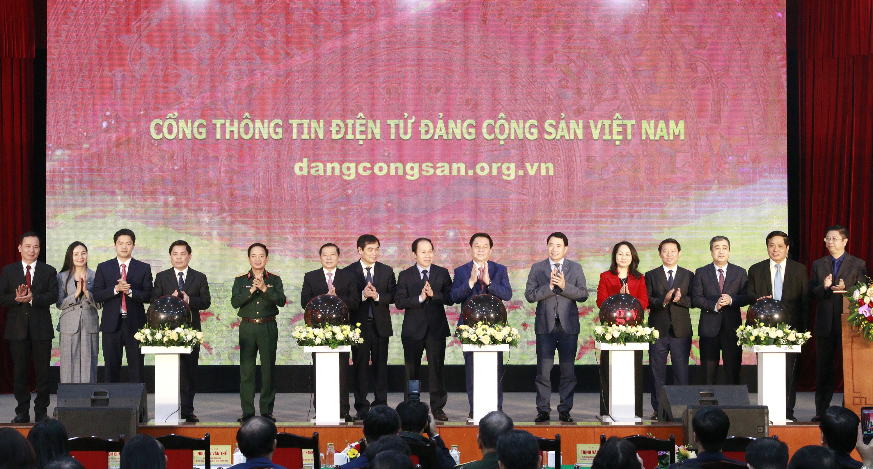Khai trương Cổng Thông tin điện tử Đảng Cộng sản Việt Nam