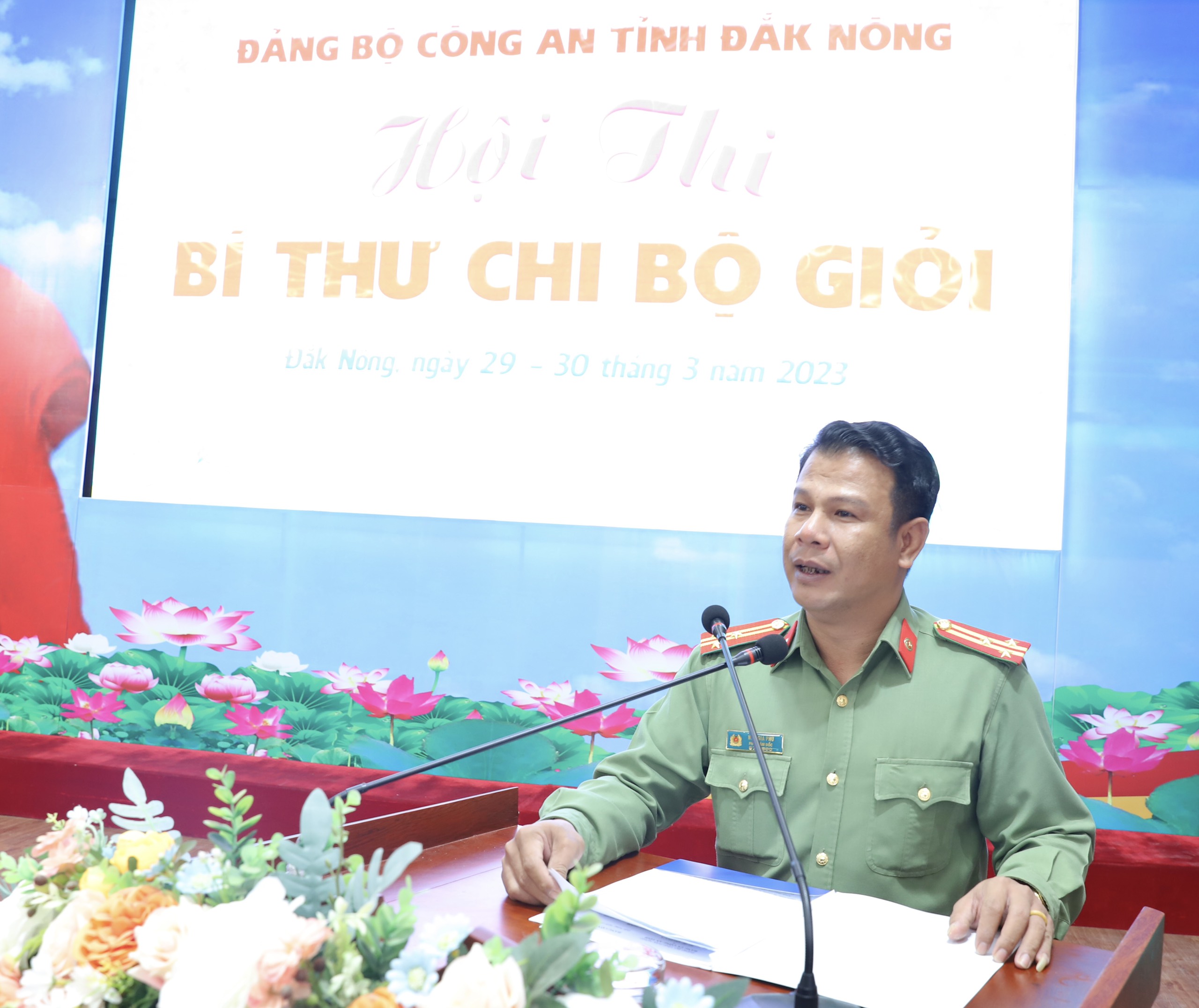Đắk Nông 61 thí sinh tham dự hội thi Bí thư Chi bộ giỏi năm 2023