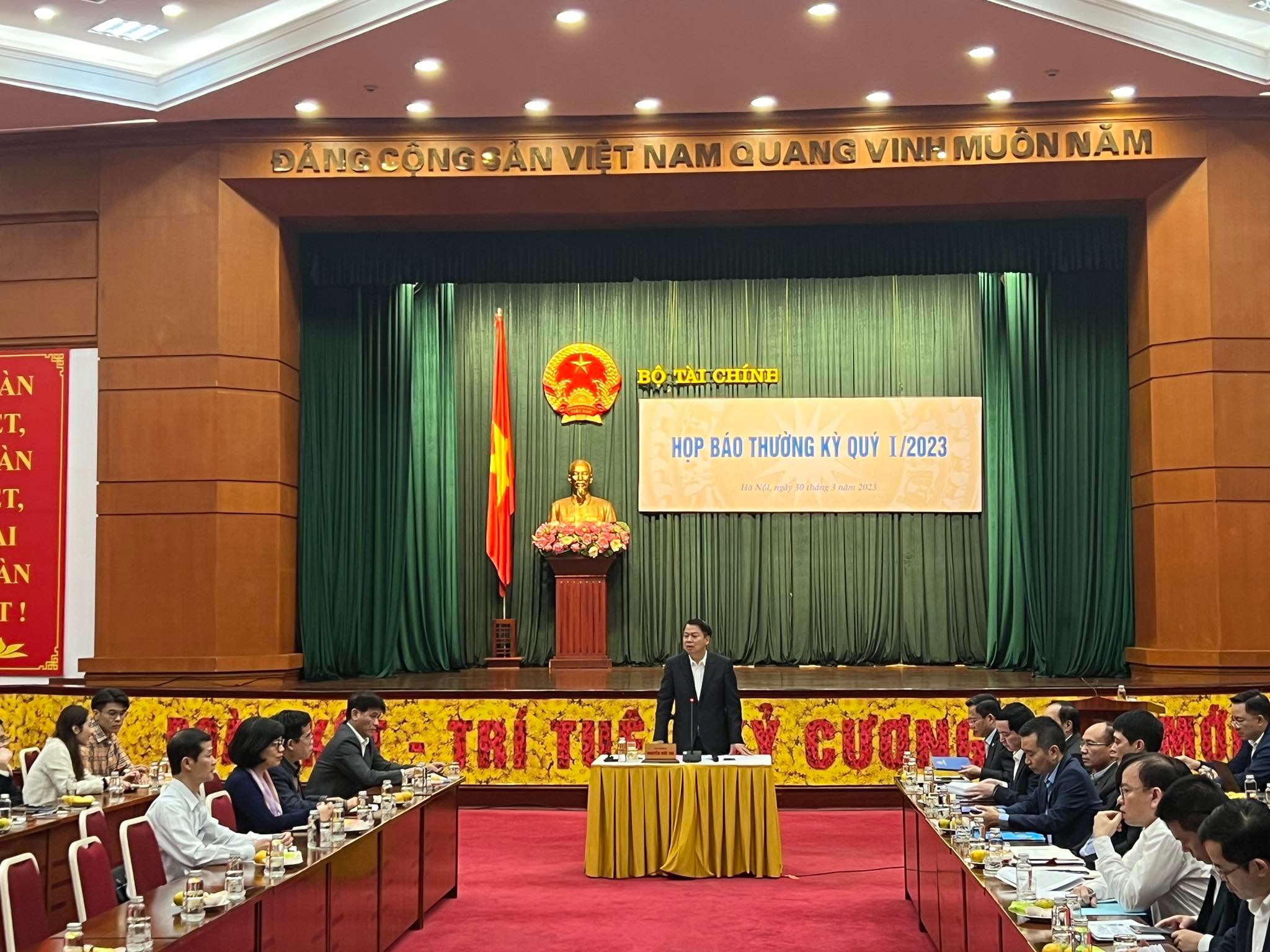 Thu ngân sách quý I 2023 tăng 1,3 so với cùng kỳ năm trước