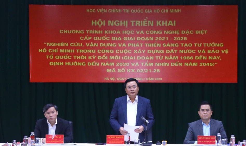 Triển khai Chương trình Khoa học và công nghệ đặc biệt cấp quốc gia 2021-2025