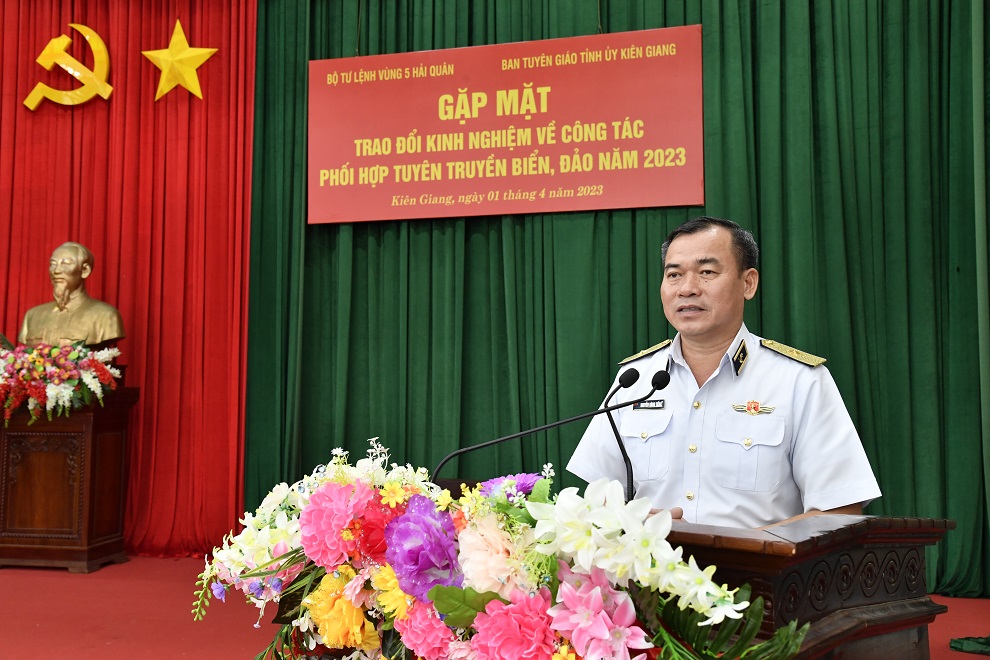 Trao đổi kinh nghiệm về công tác tuyên truyền biển, đảo năm 2023