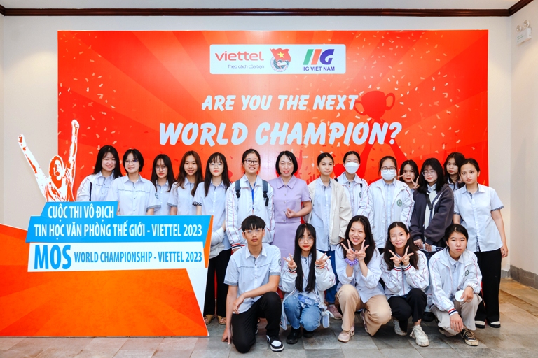 Gần 2 200 thí sinh tham gia cuộc thi Vô địch tin học văn phòng Thế giới – Viettel 2023