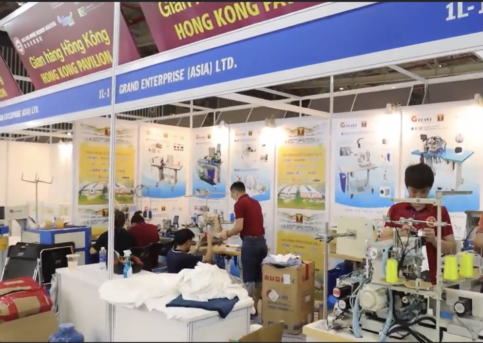 Triển lãm ngành công nghiệp dệt may quy tụ hơn 1 300 doanh nghiệp