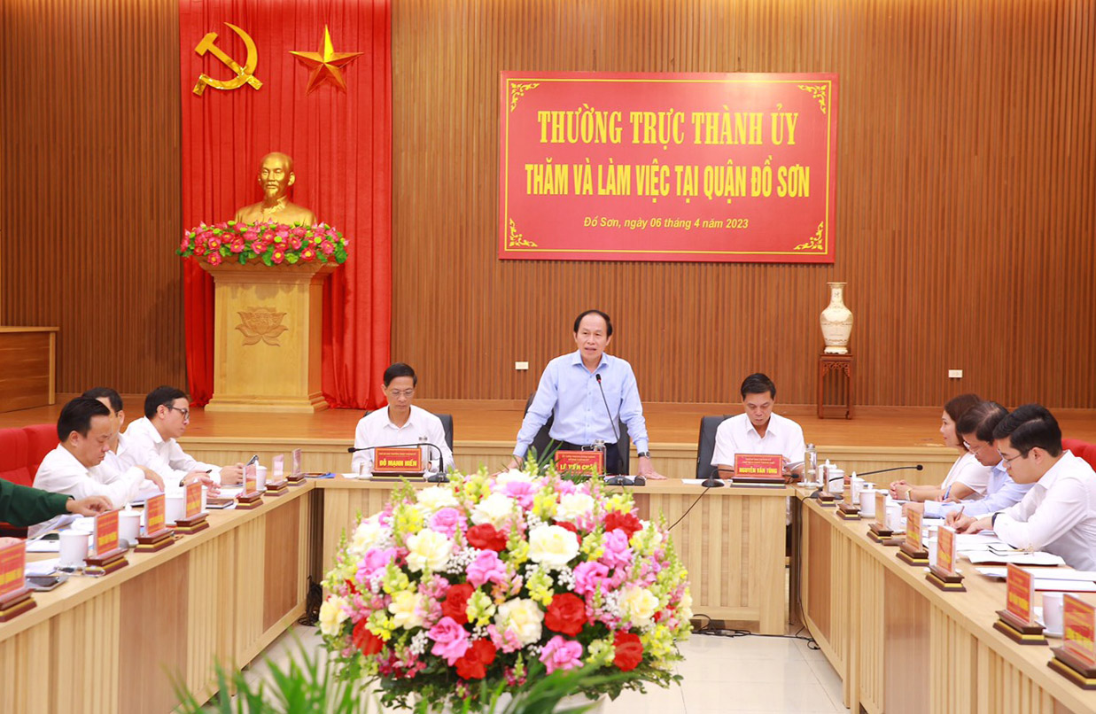 Đồ Sơn Hải Phòng  Đổi mới tư duy để phát huy tối đa tiềm năng, lợi thế