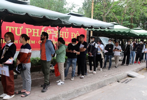 Khắc phục tình trạng ùn tắc cấp phiếu lý lịch tư pháp, đảm bảo quyền lợi người dân