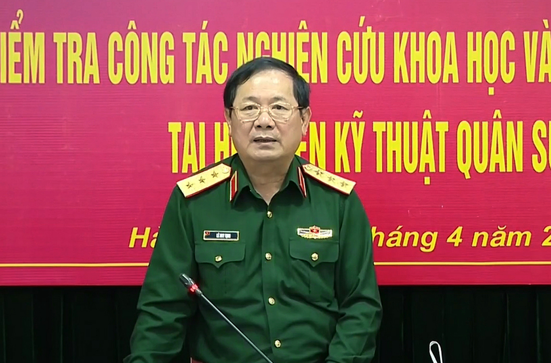 Học viện Kỹ thuật Quân sự đẩy mạnh nghiên cứu khoa học và chuyển đổi số