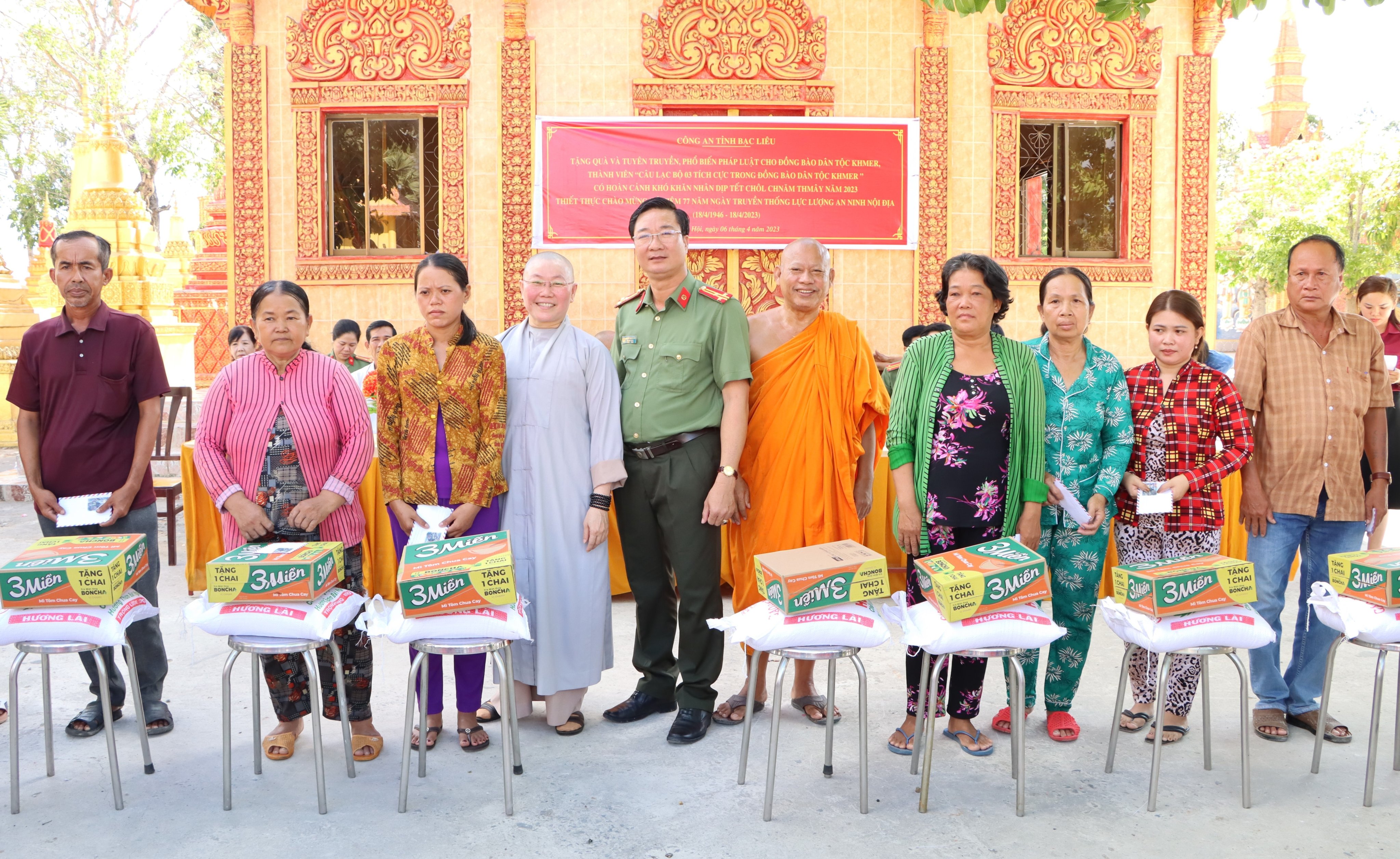 Đồng bào Khmer đón Tết cổ truyền Chôl Chnăm Thmây