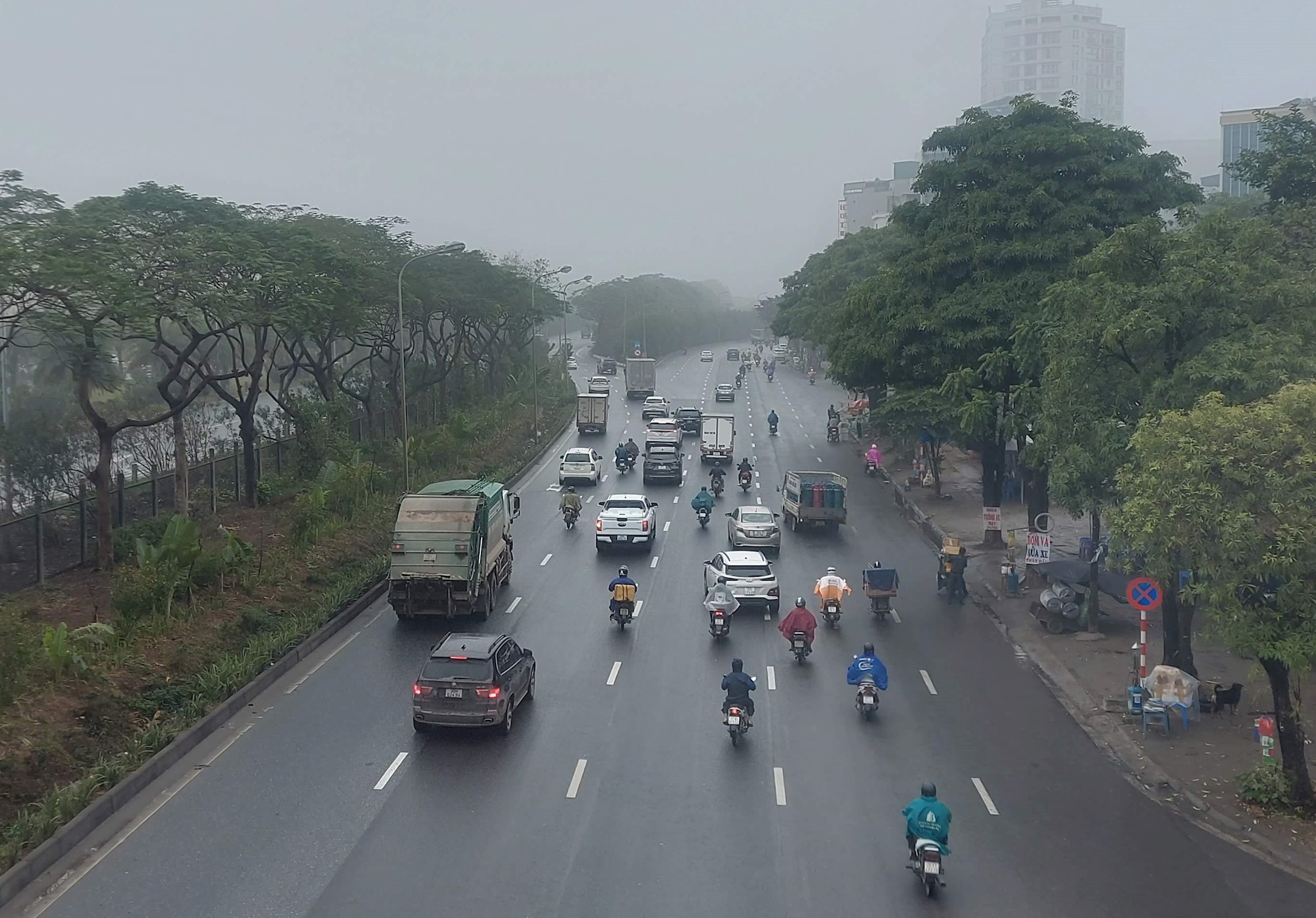 Bắc Bộ và Thủ đô Hà Nội có mưa nhỏ, trời lạnh
