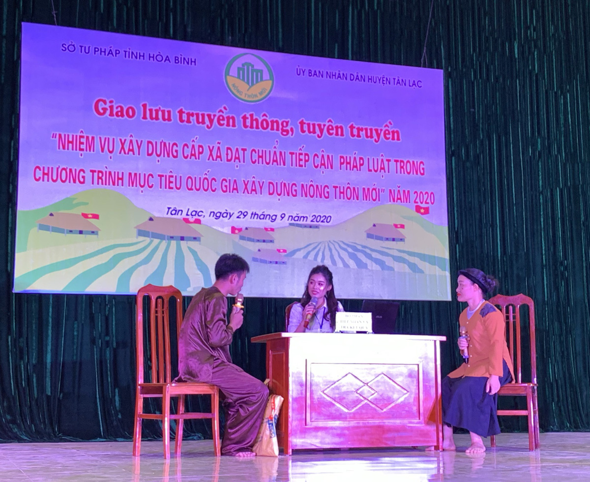 Hòa Bình Đa dạng các hình thức tuyên truyền, giáo dục pháp luật