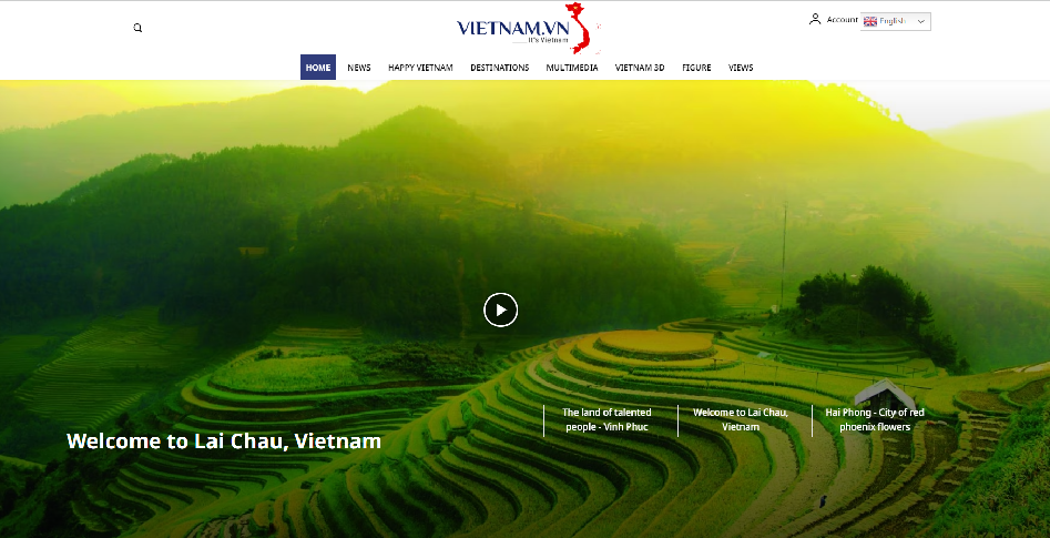 Ra mắt nền tảng quảng bá hình ảnh Việt Nam vietnam vn
