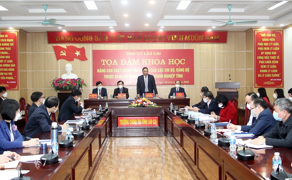 Lào Cai Nghiên cứu khoa học phục vụ tốt công tác tham mưu