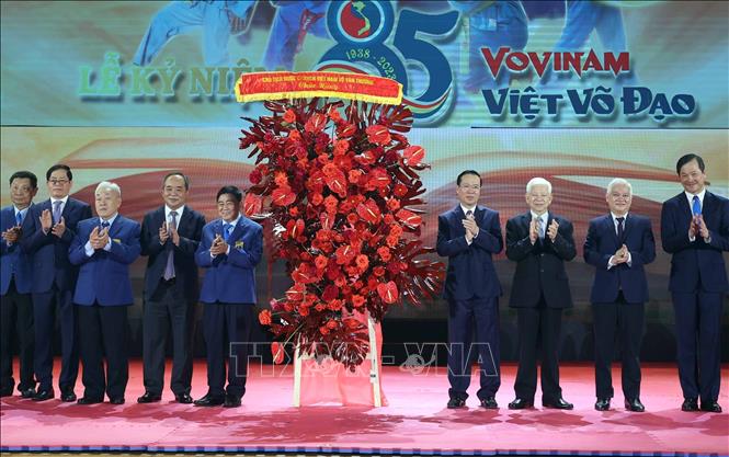 Chủ tịch nước dự kỷ niệm 85 năm thành lập môn phái Vovinam Việt Võ Đạo