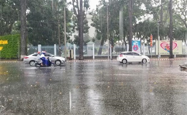 Tây Nguyên và Nam Bộ có mưa rào, dông rải rác về chiều tối
